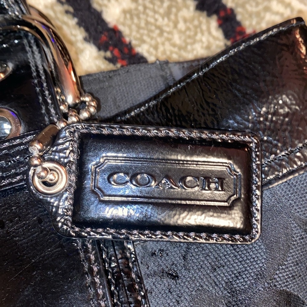 Black Coach Shoukder Bag